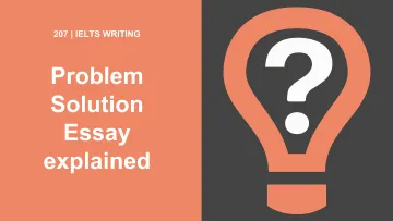 ielts problem and solution essay