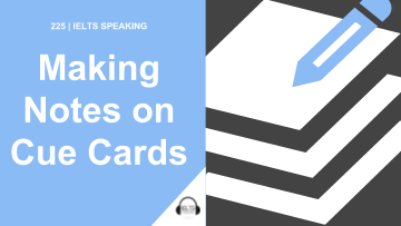speaking cue card tips