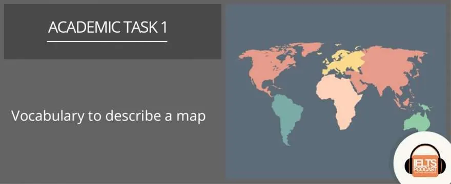 Vocabulary to describe a map