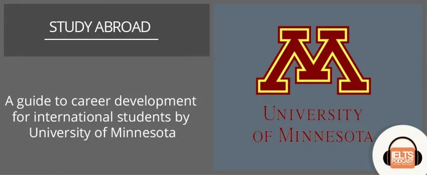 Career development for international students by the University of Minnesota