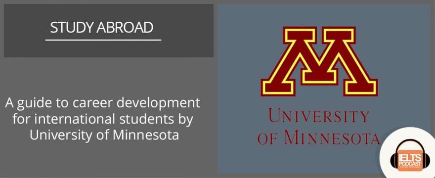 Career development for international students by the University of Minnesota
