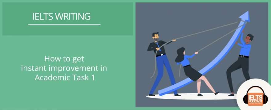 How to get instant improvement in IELTS Academic Task 1