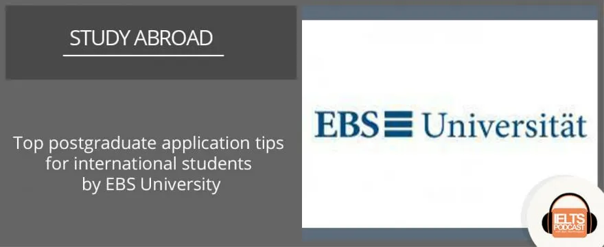 Top application tips for international postgraduate students by EBS